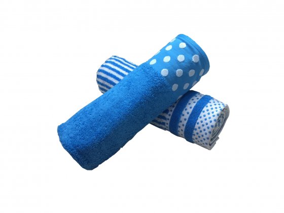 Bath Towel GIESTDOT STRIPE BLUE