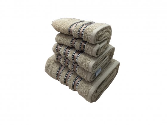 Bath Towel QANKE BROWN