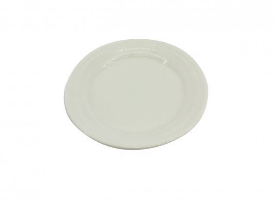 Cafe White Plate 