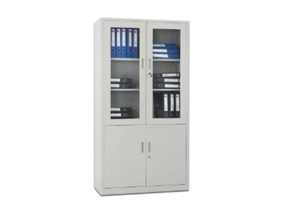 Lemari Arsip Kantor Filing Cabinet Grey CASTAN