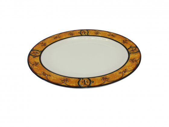 Villa D Fortuna Oval Plate