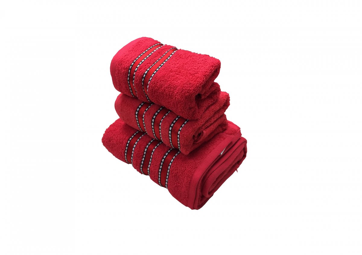 Bath Towel QANKE RED