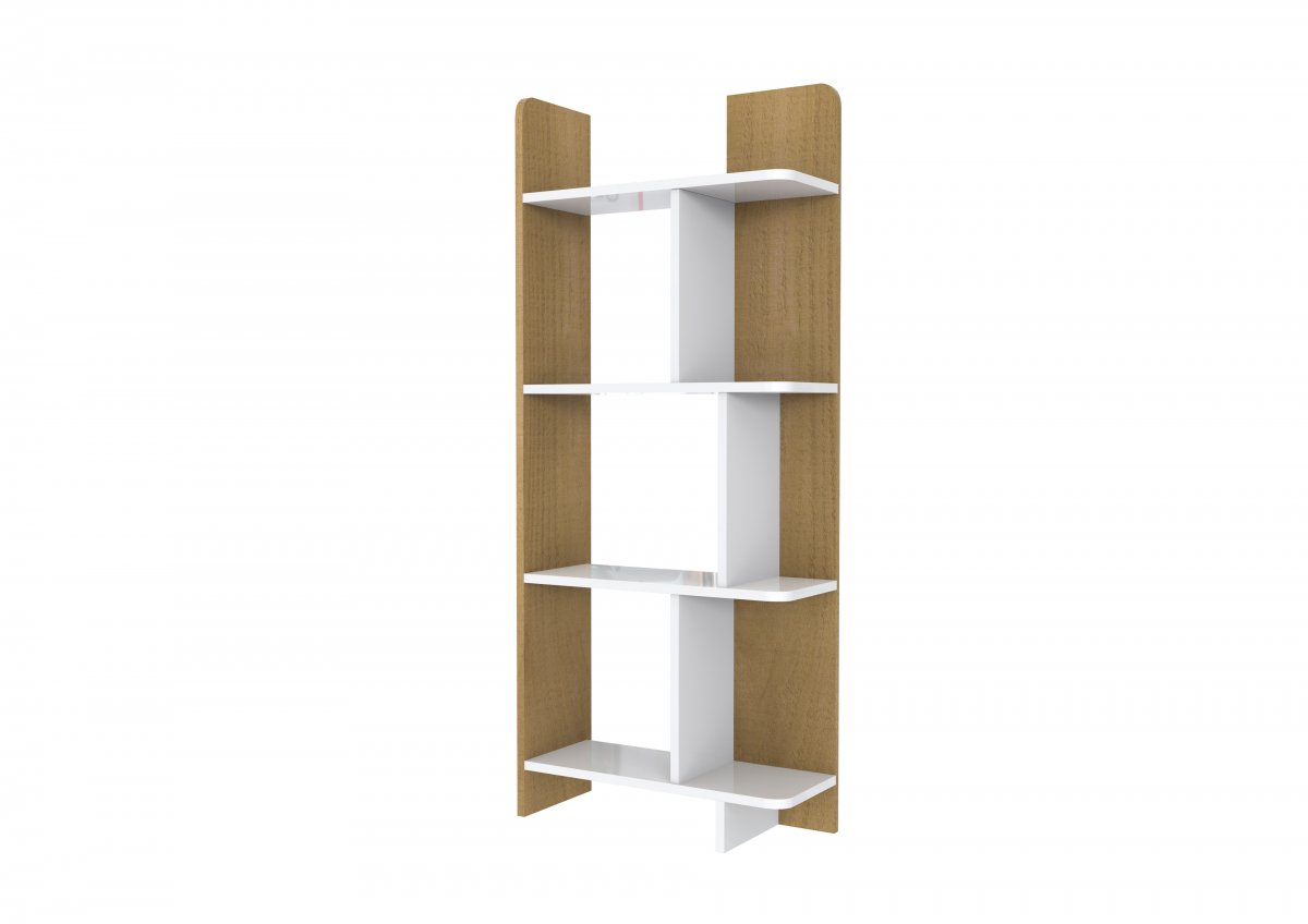 Kabinet Rak Buku Book Case Noche White BC-5013.NO-WH.INT