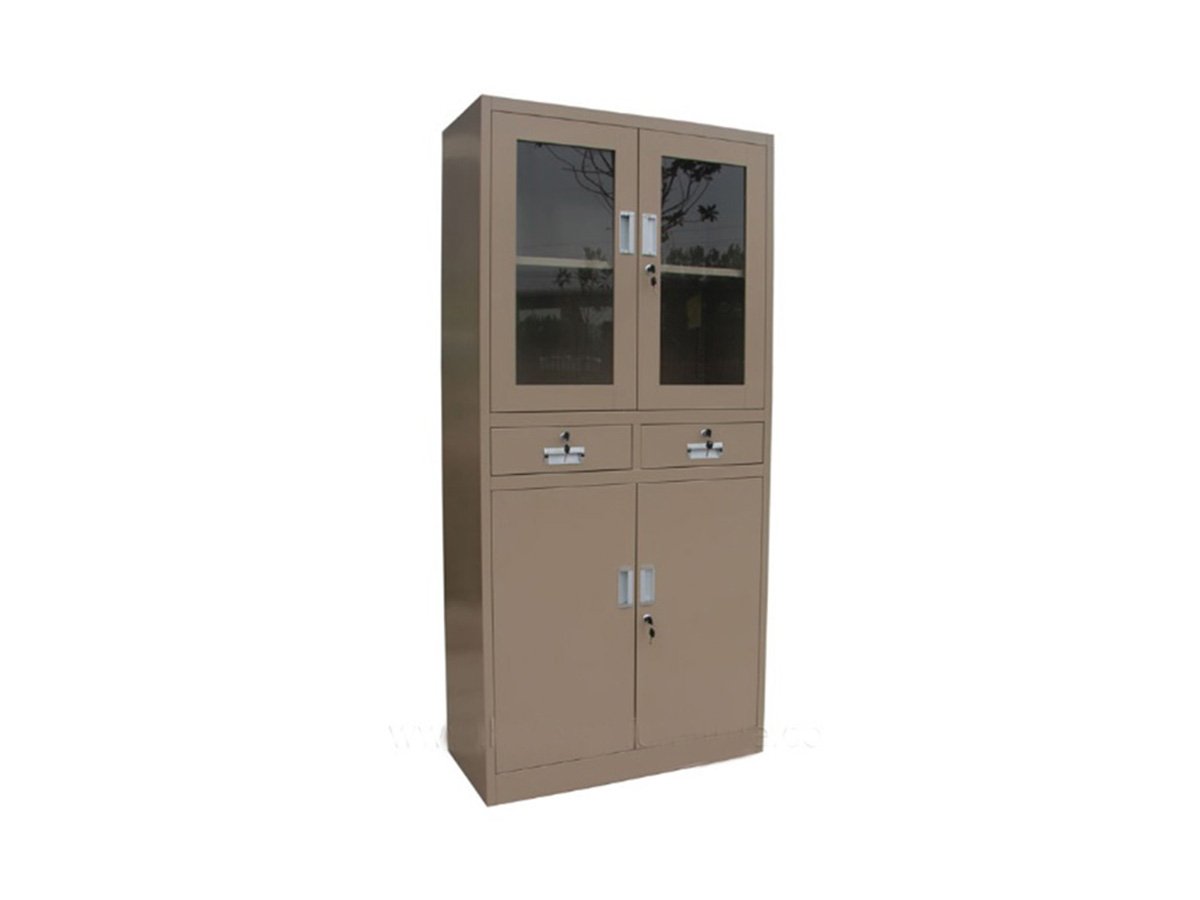 Lemari Arsip Kantor Filing Cabinet Grey CELSO