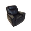 INTERIO Sofa Recliner 1 Seater Brown ZINNIA