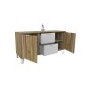 Kabinet Serbaguna Multipurpose Wotan Oak White 2254