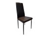 Kursi Makan Kulit Dining Chair Black TAMAS