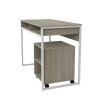 Meja Belajar Study Desk Sonoma Oak White 5145