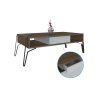 Meja Tamu Coffee Table Mattwood Kaki White 1204