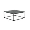 Meja Tamu Coffee Table Medium Black Marble  6865